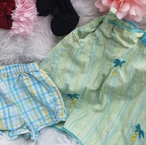 Adorable tank and short set